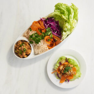 Szechuan Chicken Lettuce Wraps