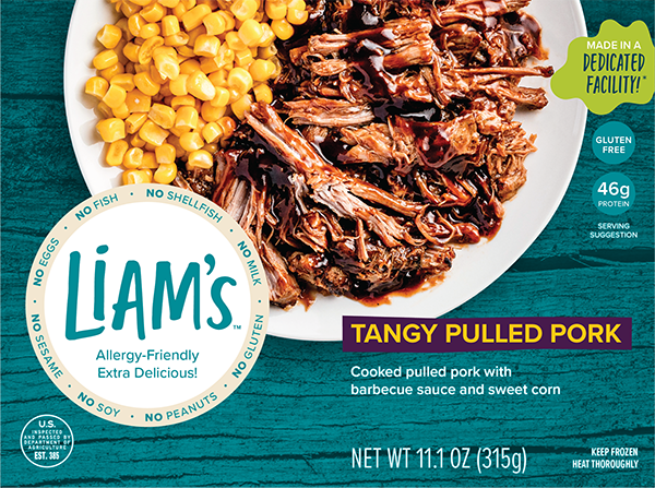 Liam's Frozen Tangy Pulled Pork